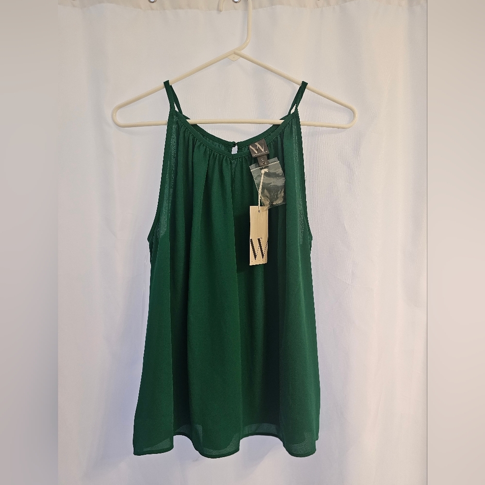Green Sleevles blouse - NWT - Worthington